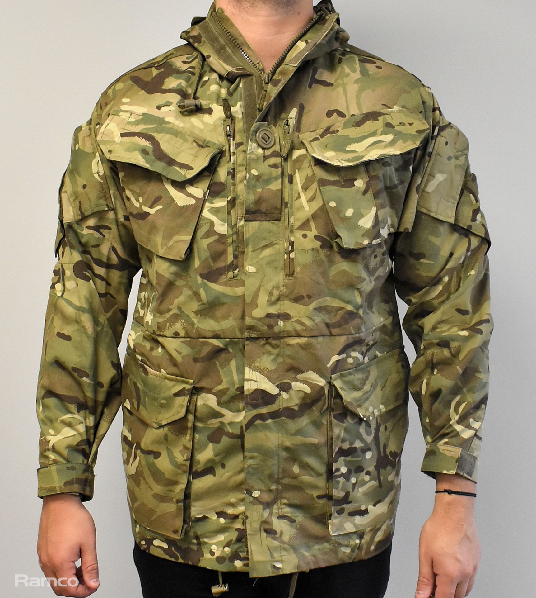50x British Army MTP combat smocks 2 windproof - mixed grades and sizes