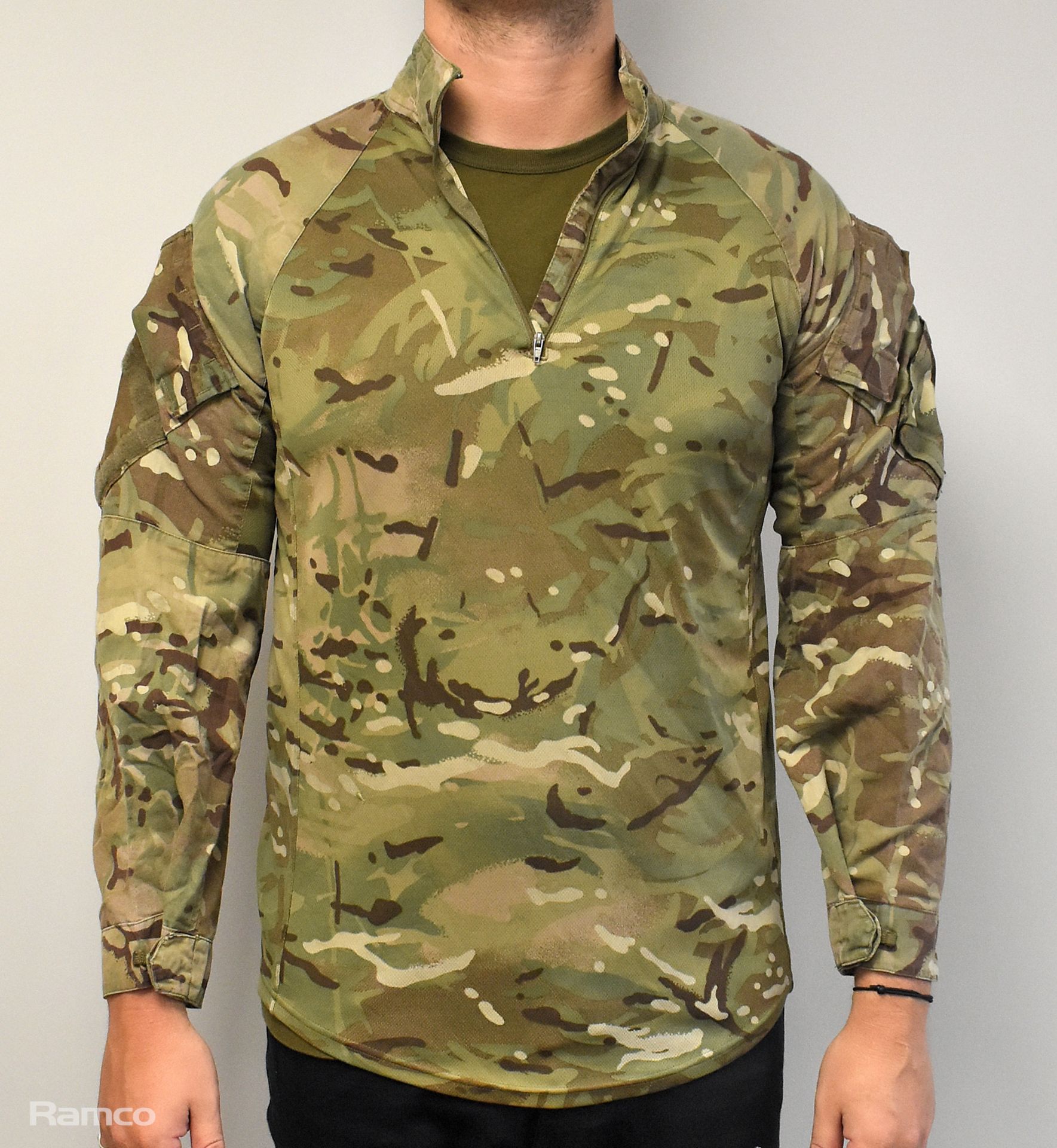 100x British Army MTP UBAC's shirts - mixed types - mixed grades and sizes