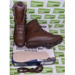 5x pairs of Haix cold wet weather boots - Size 10W