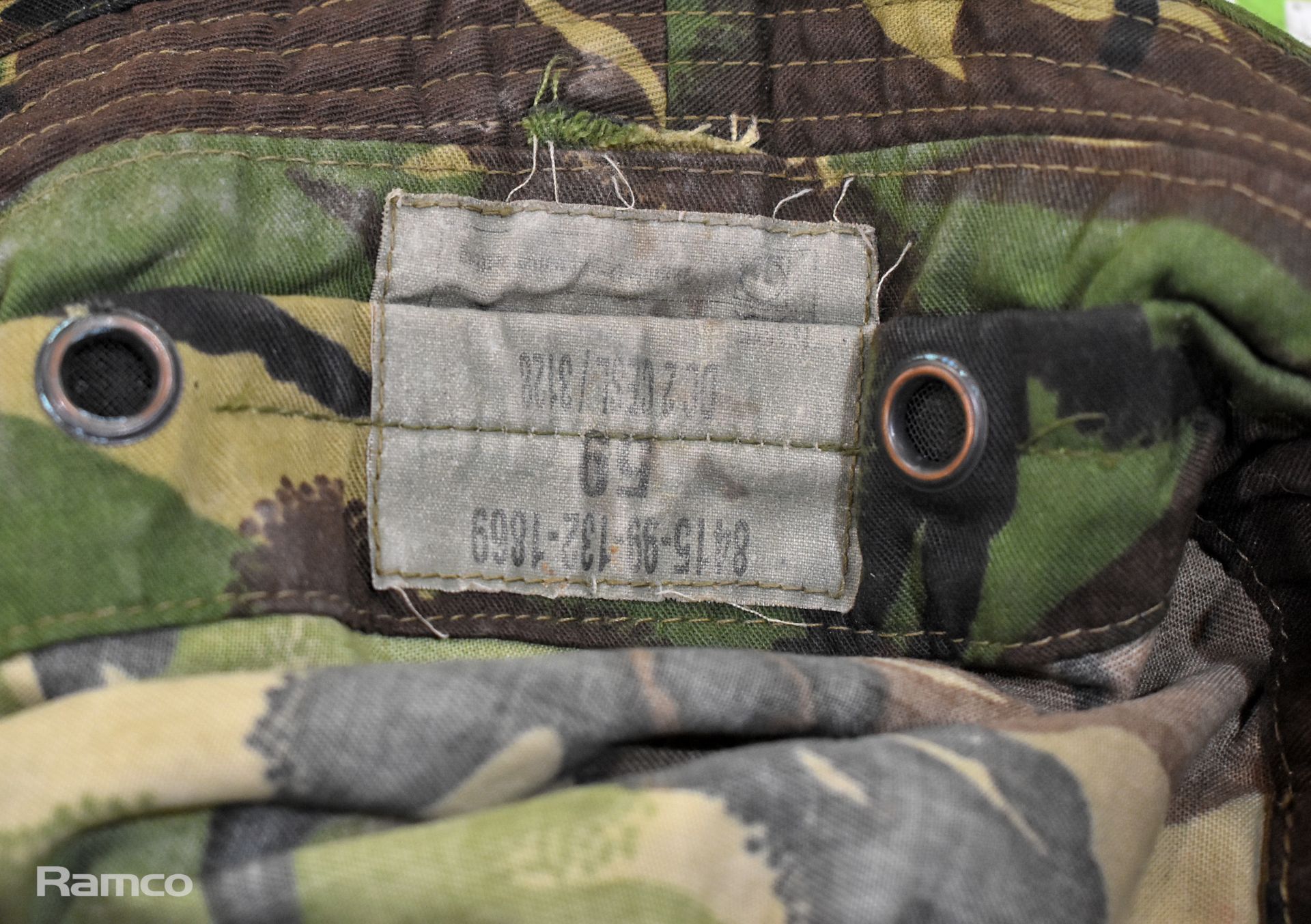 British Army DPM helmet covers, DPM combat hats, DPM cold weather caps, Mixed pouches, DPM hats - Image 5 of 12