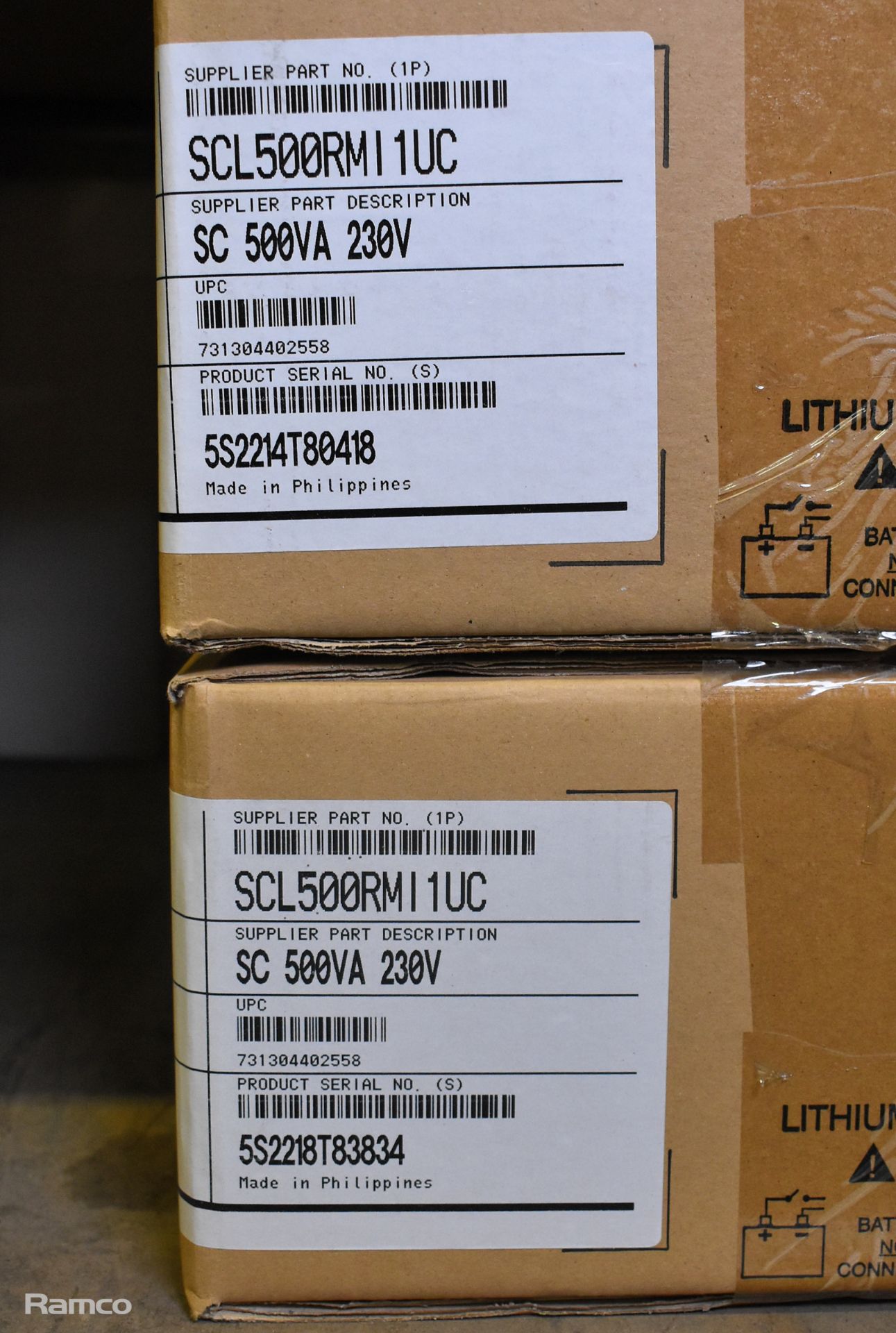 2x APC SCL500RMl1UC Smart-UPS units - Image 14 of 14