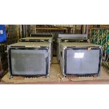 JVC TM-H1950CG high resolution colour video monitors - SPARES OR REPAIRS - see desc.