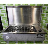 Seaward Products 18501404 stainless steel electric grill - W 560 x D 320 x H 160mm