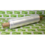 18x rolls of clear plastic wrap