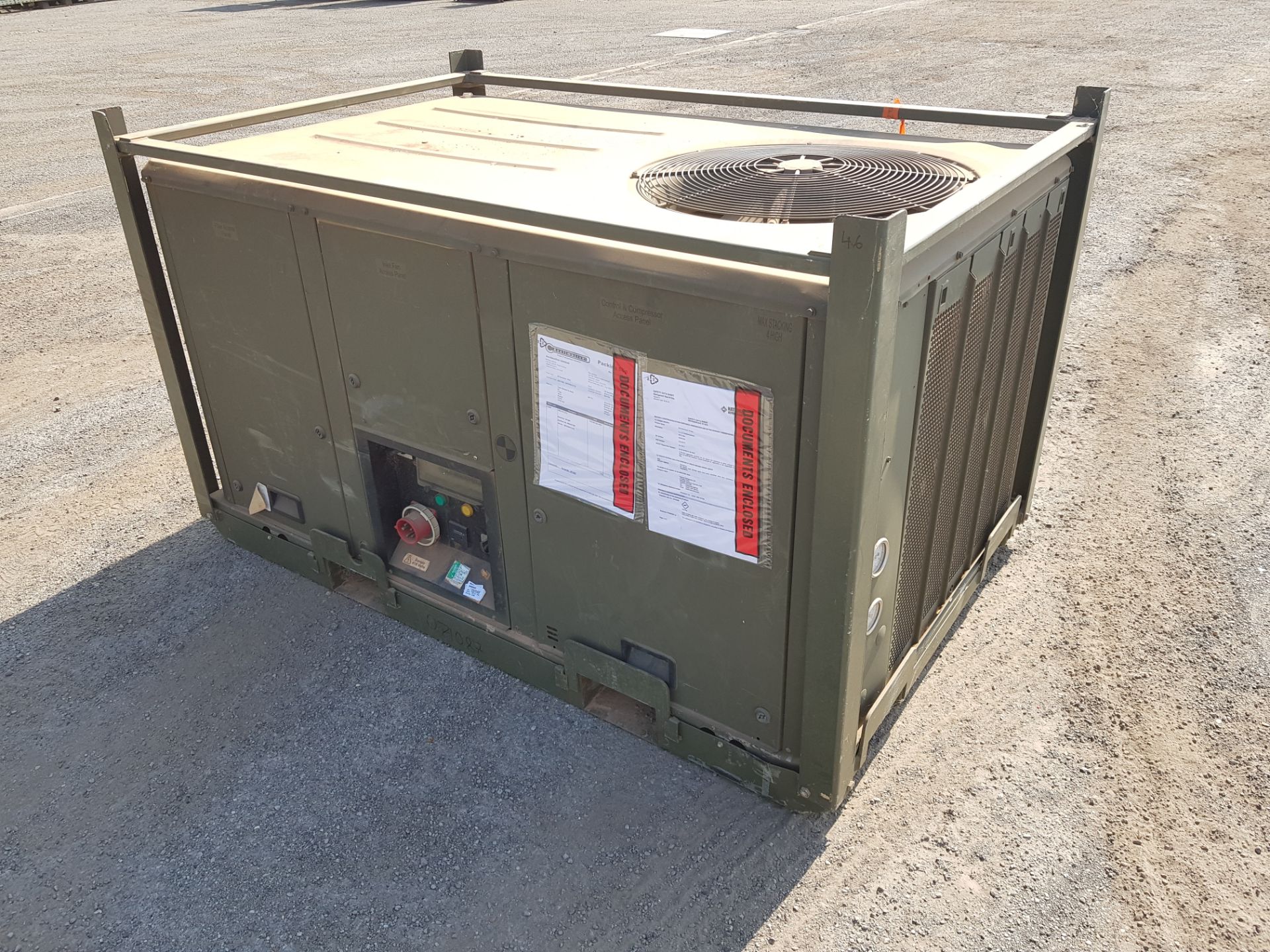 Acclimatise 15kW cooling or heating Environment Control Unit (ECU) - W 1810 x D 1180 x H 1010mm - Image 2 of 3