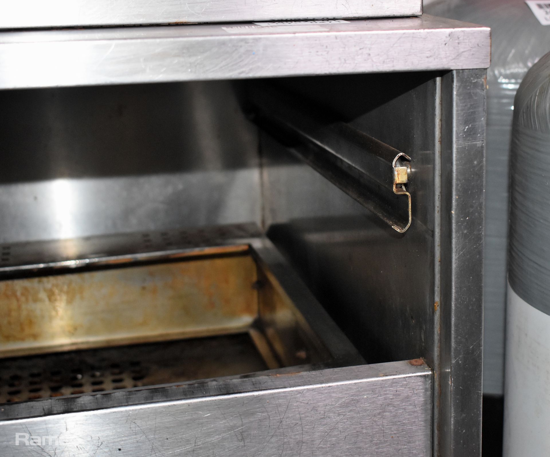 Lincat FWDG stainless steel 2 drawer food warmer - W 620 x D 580 x H 490mm - Bild 7 aus 7