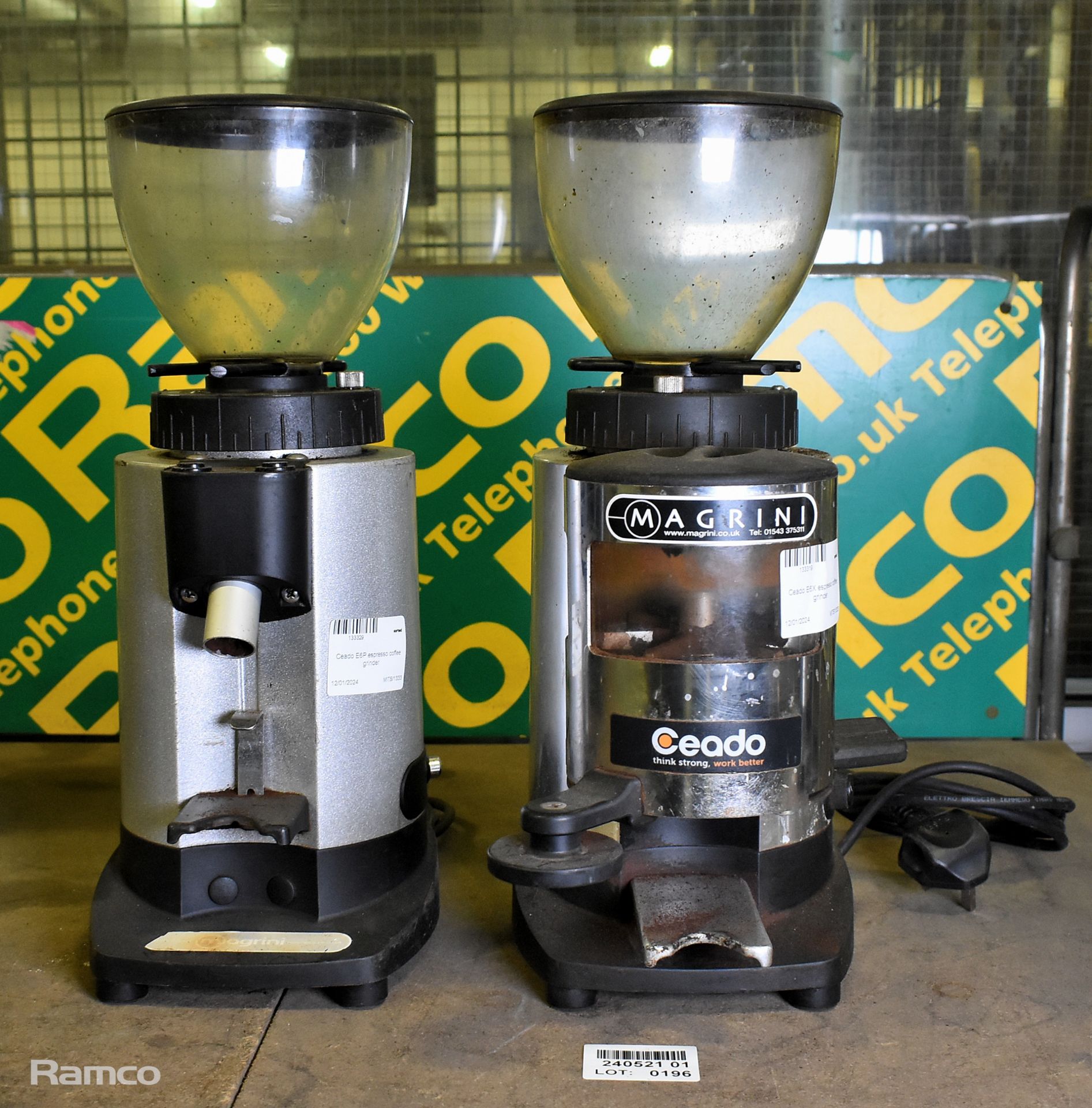 Ceado E6X espresso coffee grinder, Ceado E6P espresso coffee grinder