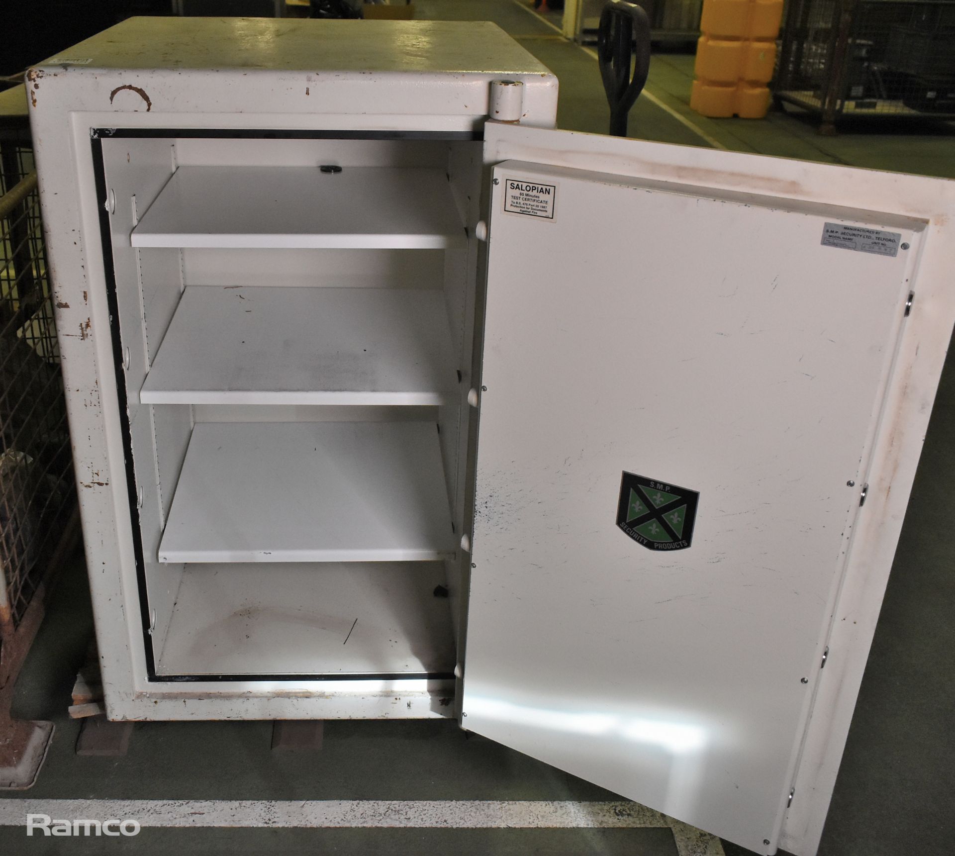 S.M.P. Salopian safe - W 700 x D 720 x H 1070mm - Image 5 of 8