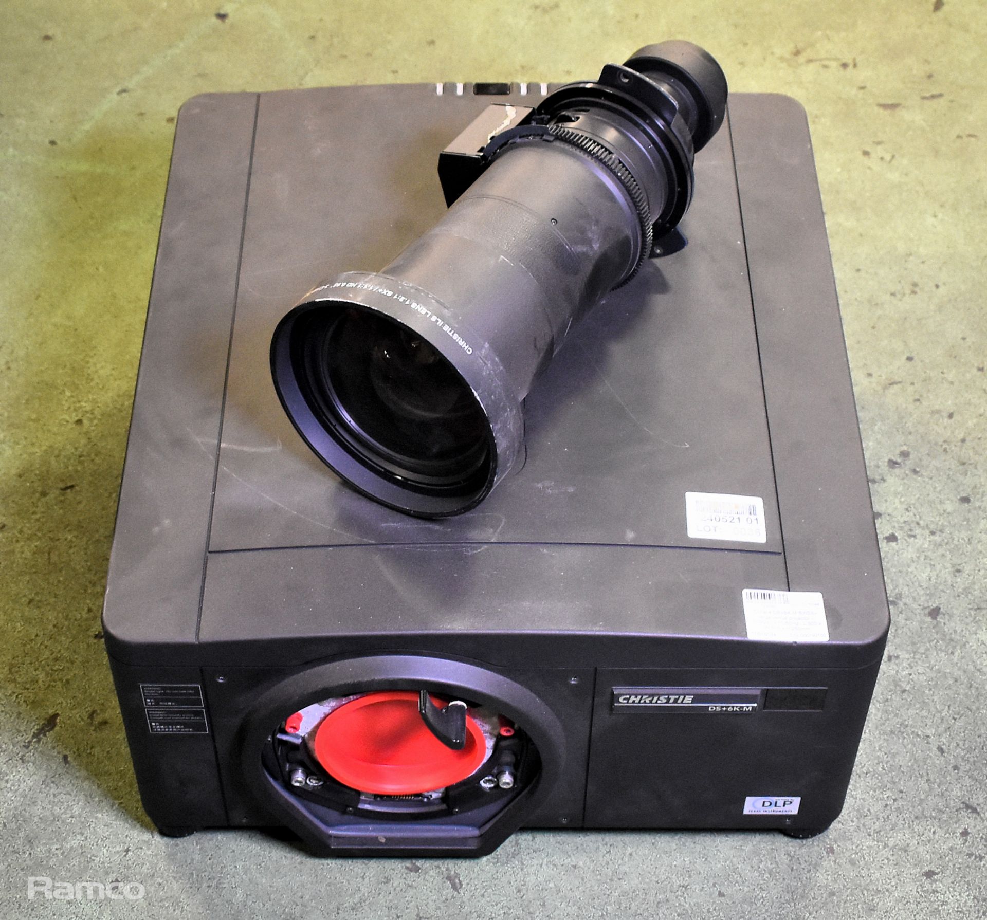 Christie DS+6K-M SXGA+ large venue projector - 100/240V - 50/60Hz - L 600 x W 500 x H 260mm
