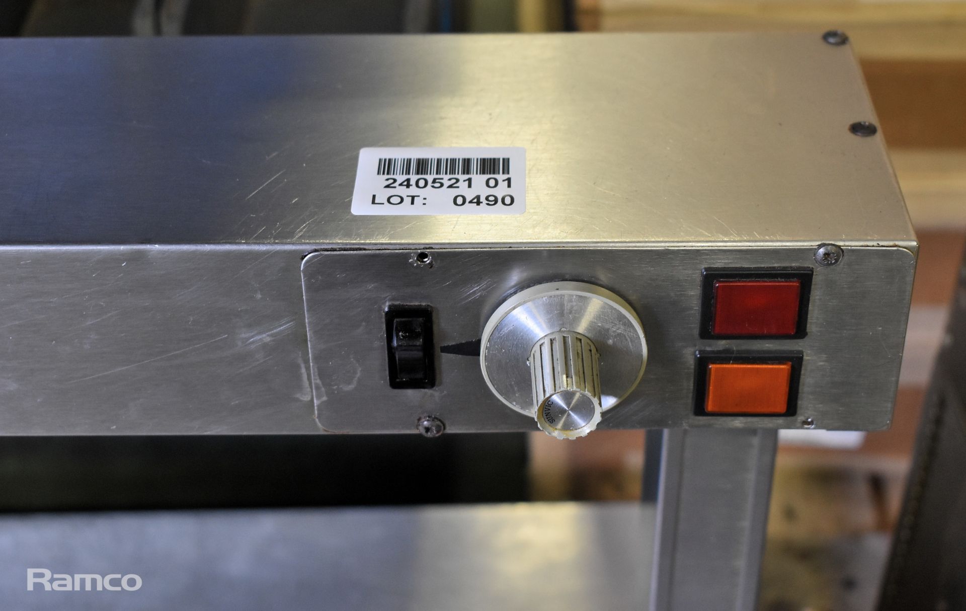 Stainless steel countertop gantry unit - L 1500 x W 500 x D 600mm - Image 3 of 4