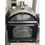 Bakemaster BC001 stainless steel fan oven - W 660 x D 660 x H 900mm