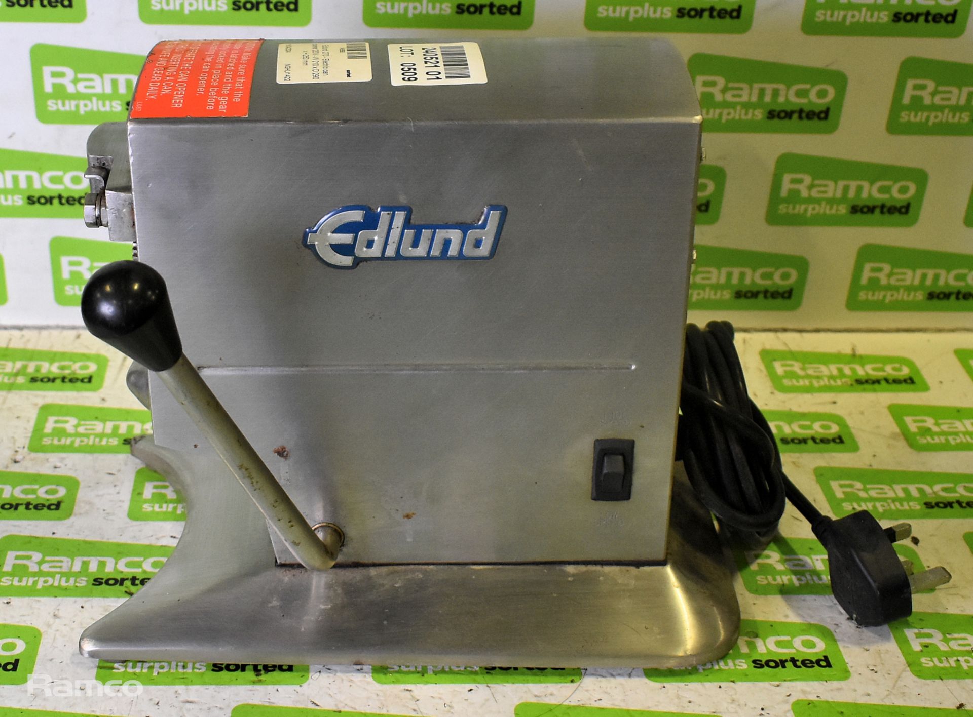Edlund 270 Electric can opener - 230V - W 210 x D 290 x H 250mm - Image 4 of 5