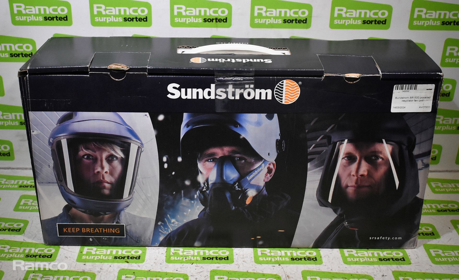 3x Sundstrom SR 500 powered respirator fan units - Image 10 of 11