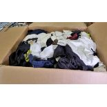 Pallet sized box of scrap textiles - weight 170kg