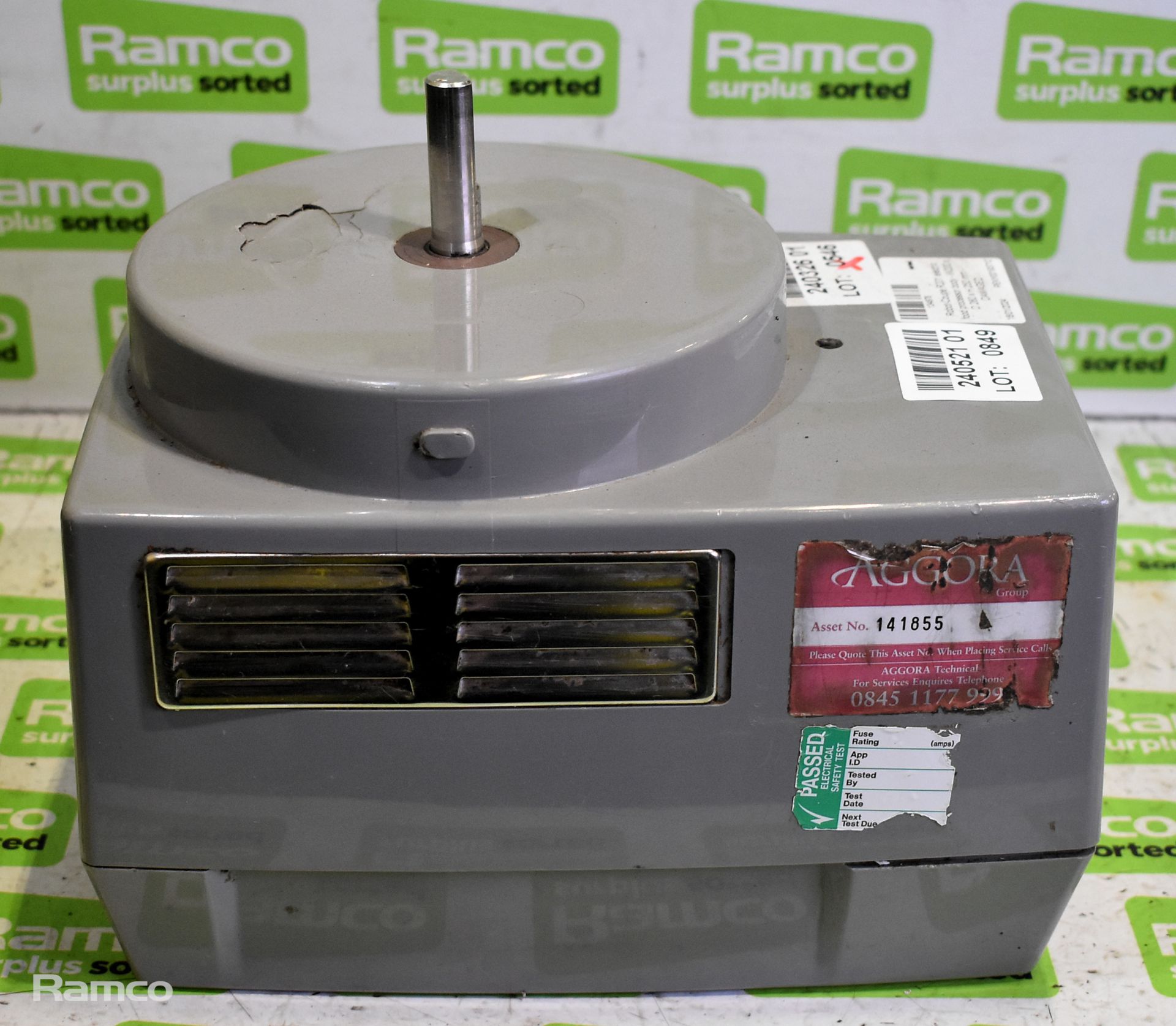 Robot-Coupe R201 electric food processor body - W200 x D 280 x H 250 mm - DAMAGED - Image 5 of 7