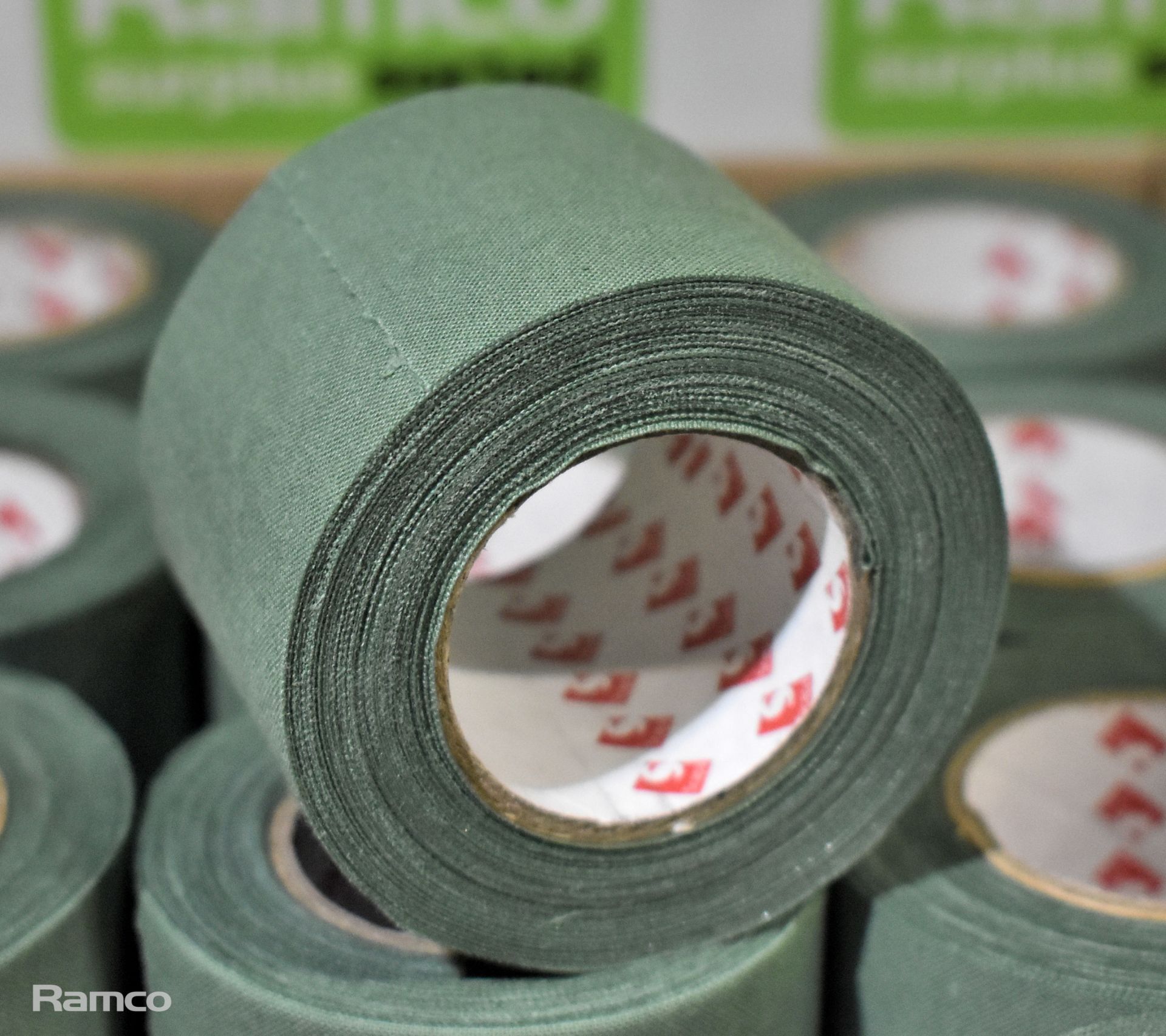 96x rolls of Scapa tape - 50mm x 10m - olive green - Image 3 of 3