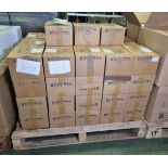 63x boxes of Mini Sigma Viorocult foam swabs in screw vial - approx. 125 units per pack