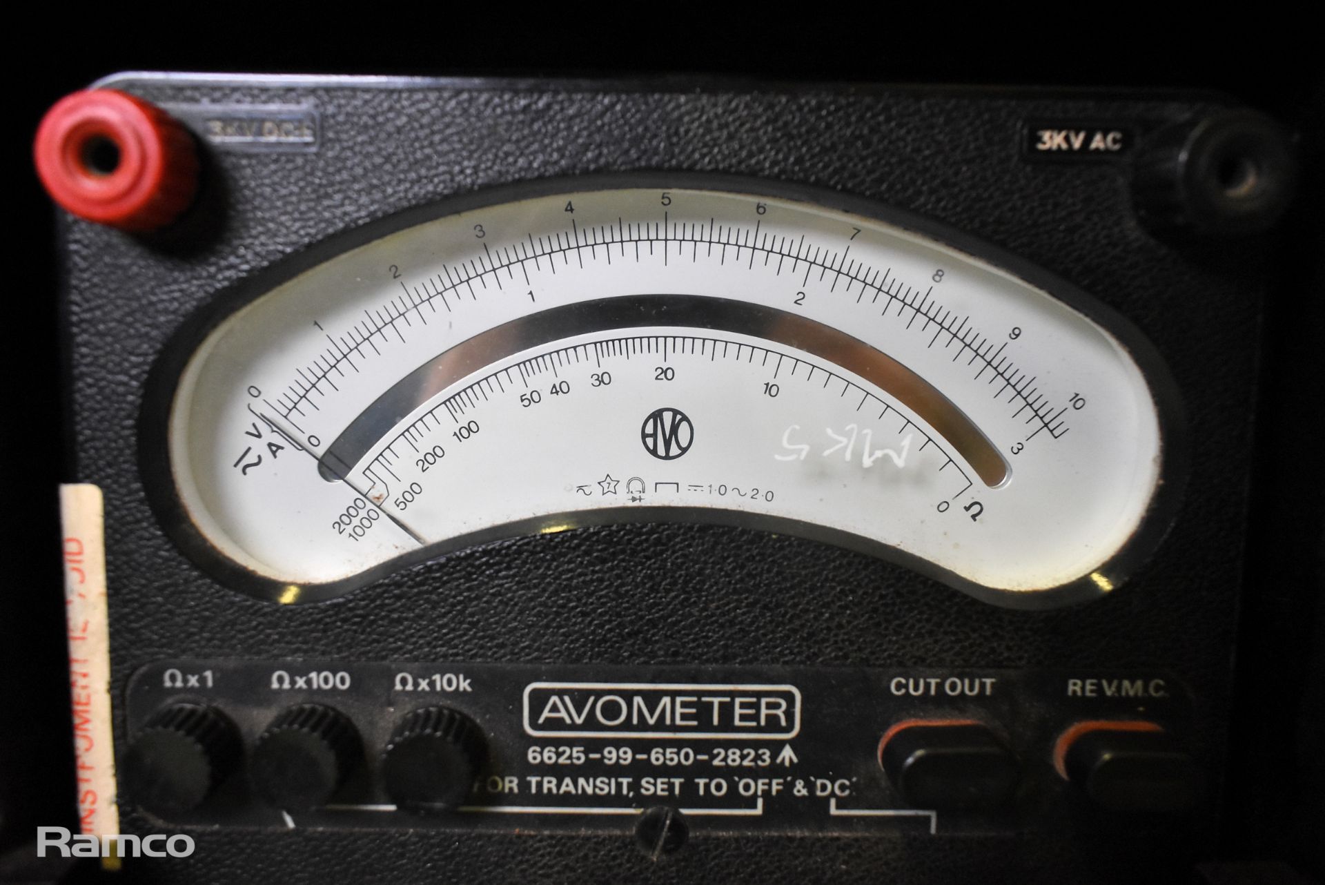 Avometer multimeter in carry case - Image 2 of 5