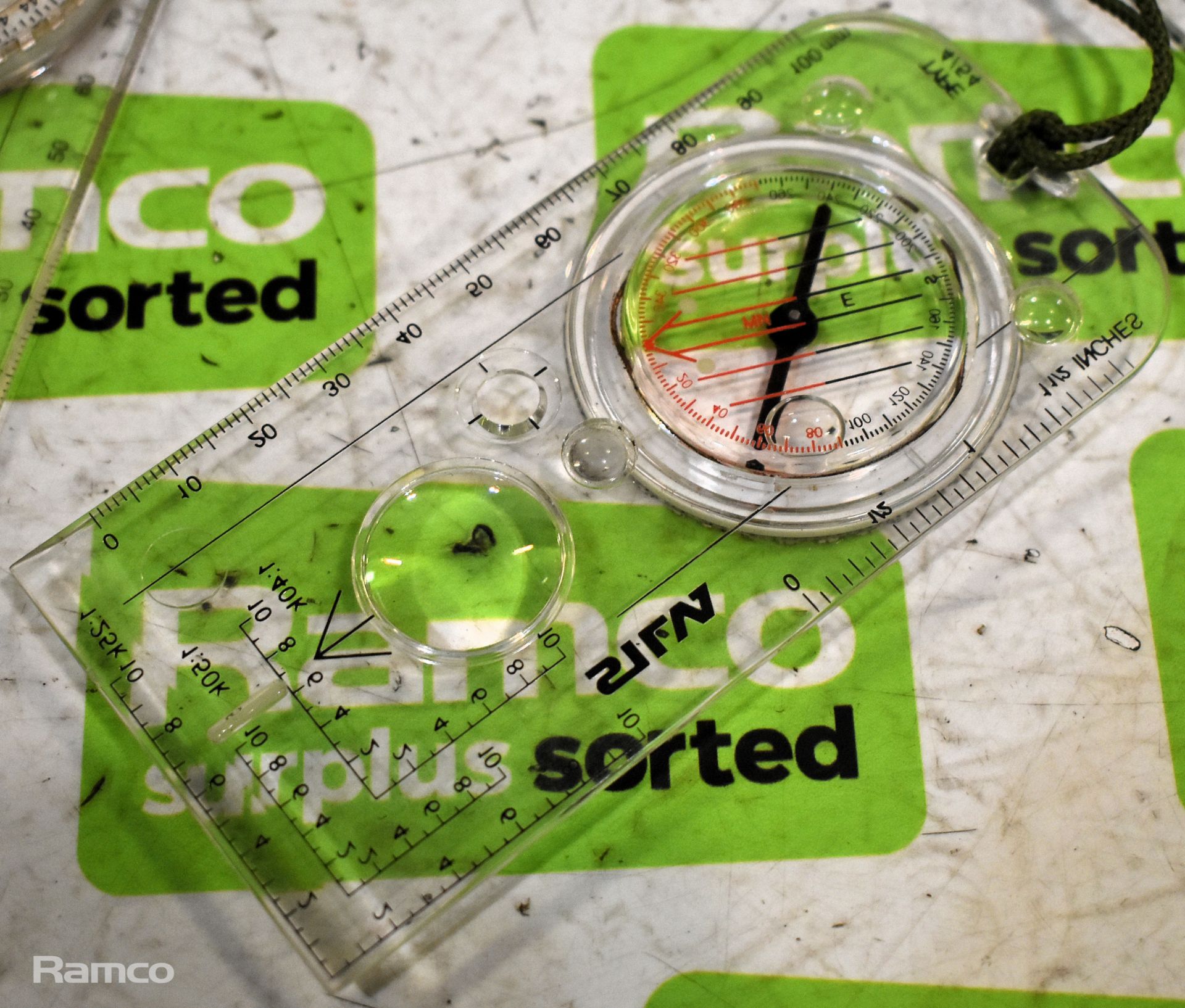 10x Silva Expedition 4 compasses (bubbles inside) - Image 2 of 3