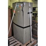 Floor standing safe - L 620 x W 530 x H 1560mm - DAMAGED ON THE TOP, DOOR WILL NOT CLOSE