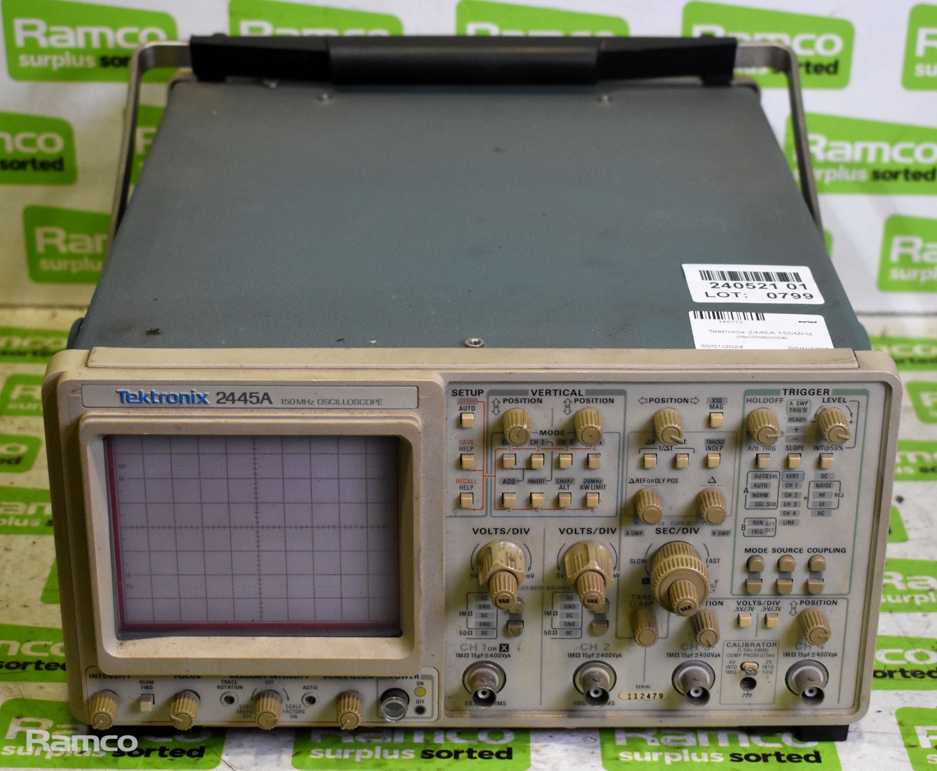 Tektronix 2445A 150MHz oscilloscope