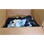 Pallet sized box of scrap textiles - weight 179.5kg