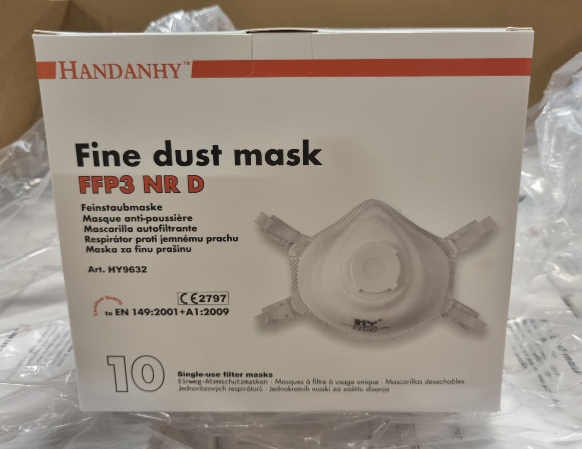 Handanhy particulate respirators & dust masks - full details in the description - Image 4 of 4