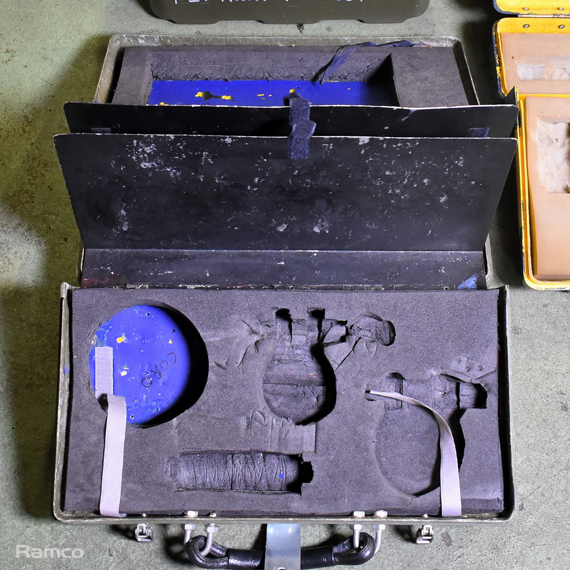 Multiple piece tool kit in foam trays - spanners, screwdrivers, hammers, pliers - Image 3 of 15