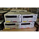8x TEAC CR-H255 CD receiver units - Silver, 11x TEAC CR-H250 CD receiver units - Silver & more