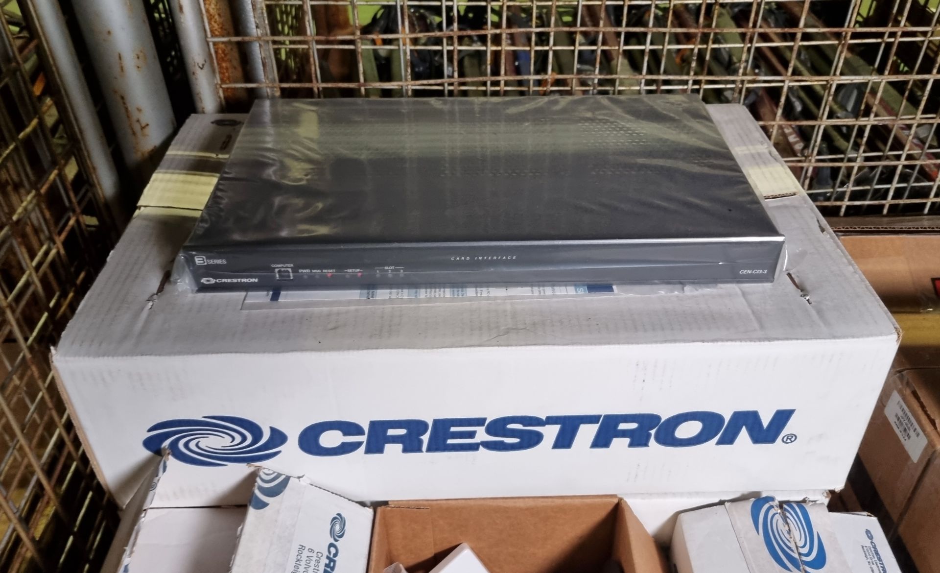2x Crestron TST-902-DS wireless touch screen docking stations & more - see desc. - Image 5 of 7