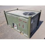 Acclimatise 15kW cooling or heating Environment Control Unit (ECU) - W 1810 x D 1180 x H 1010mm