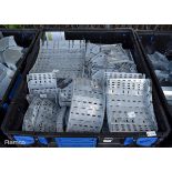 Legrand galvanised metal cable trays - approx 300kg (Plastic tote not included)