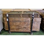17x Wooden folding tables - L 1800 x W 690 x H 770mm