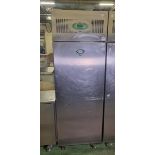 Foster EPROG600H stainless steel single door upright fridge - W 700 x D 820 x H 2050mm