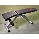 Pro Power adjustable weight bench - W 410 x D 1200 x H 515mm
