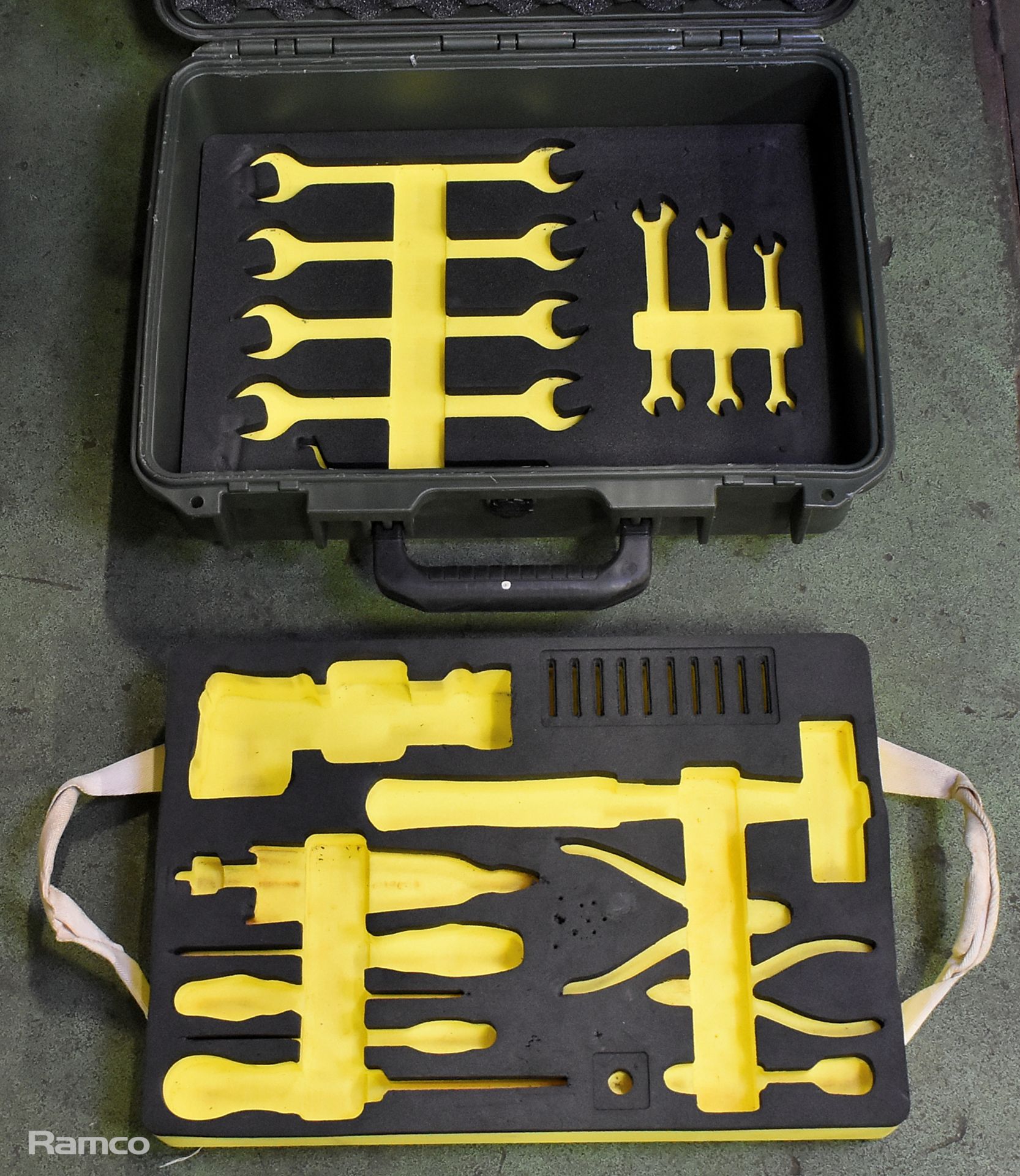 Multiple piece tool kit with foam inserts & Toolbox with foam inserts - Image 4 of 5