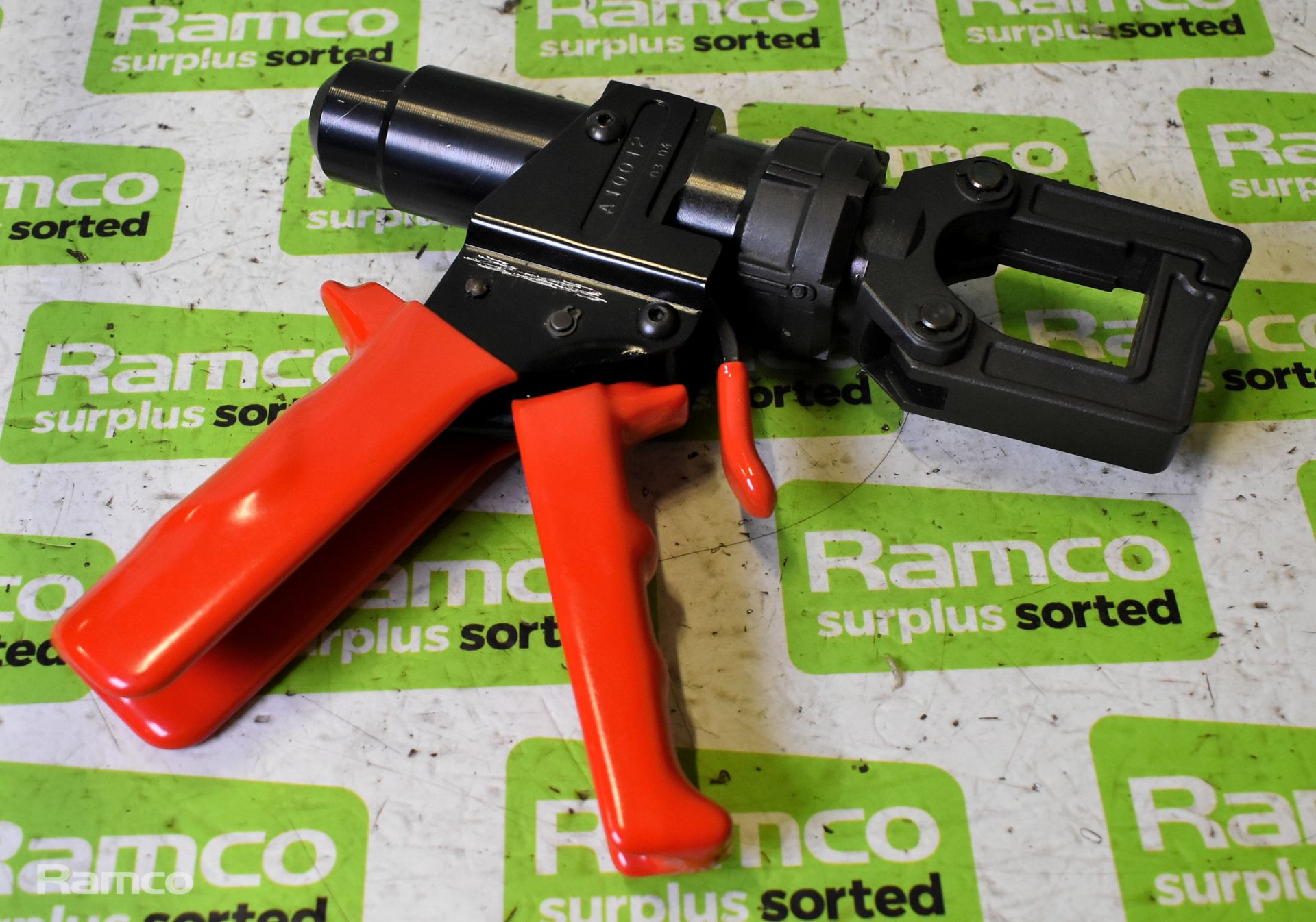 2x Glenair MRP0237 hand hydraulic crimping tool kits - 1 kit incomplete - Image 8 of 12