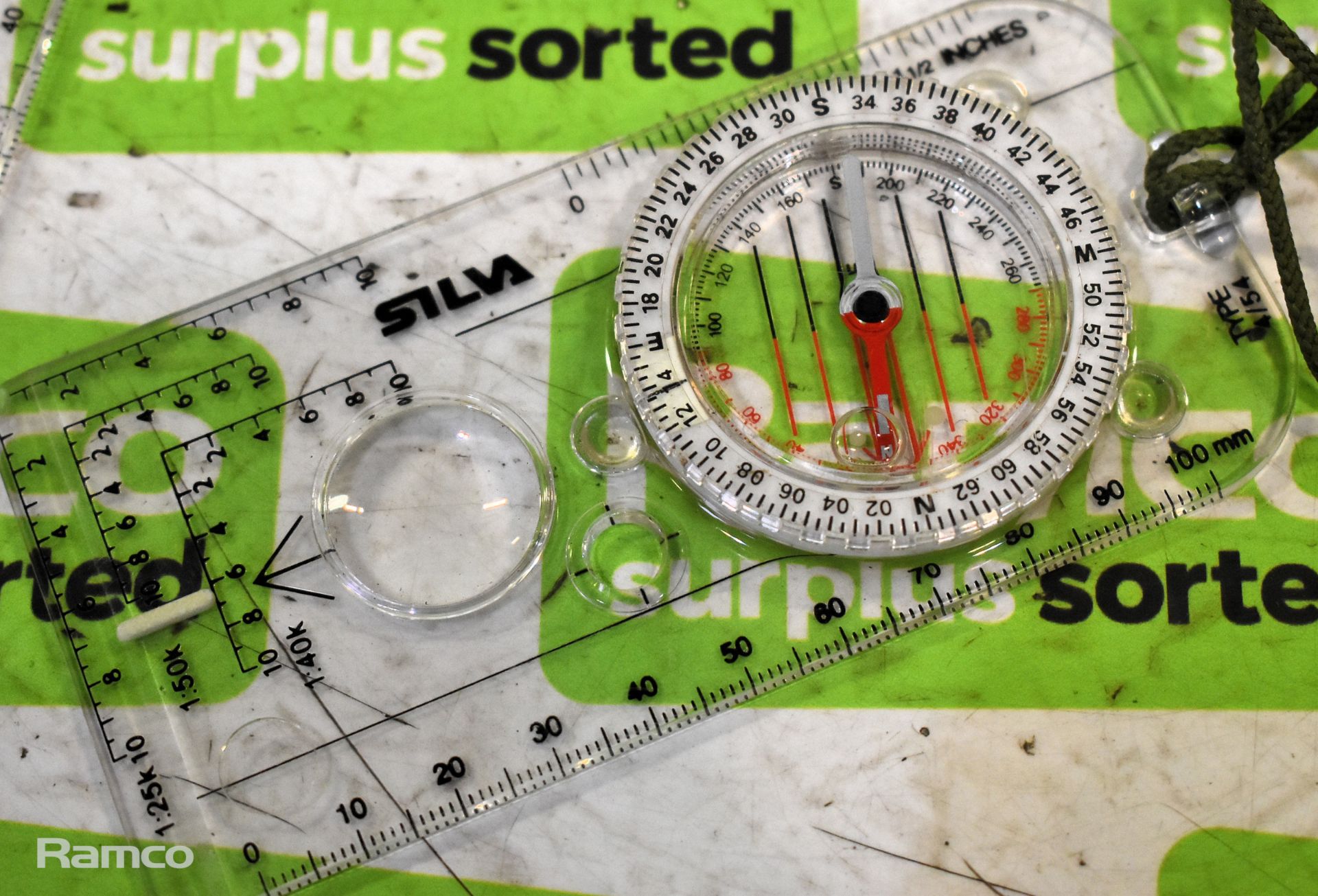 10x Silva Expedition 4 compasses (bubbles inside)