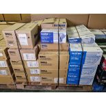 Dell and Brother toner cartridges - 5110cn, TN-4100, DR-4000 and DR3100 - approx. 90 cartridges