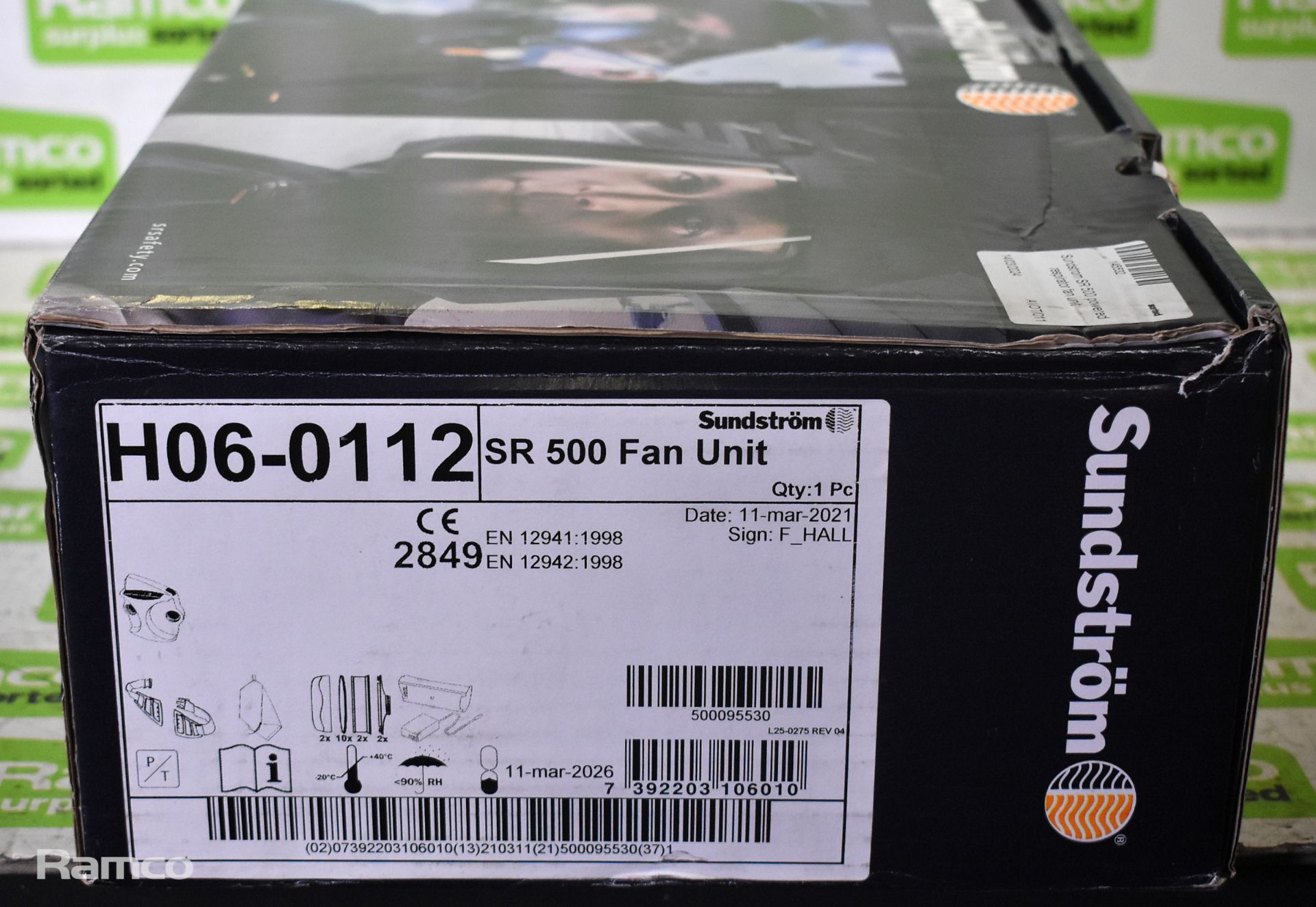 2x Sundstrom SR 500 powered respirator fan units - Bild 11 aus 12
