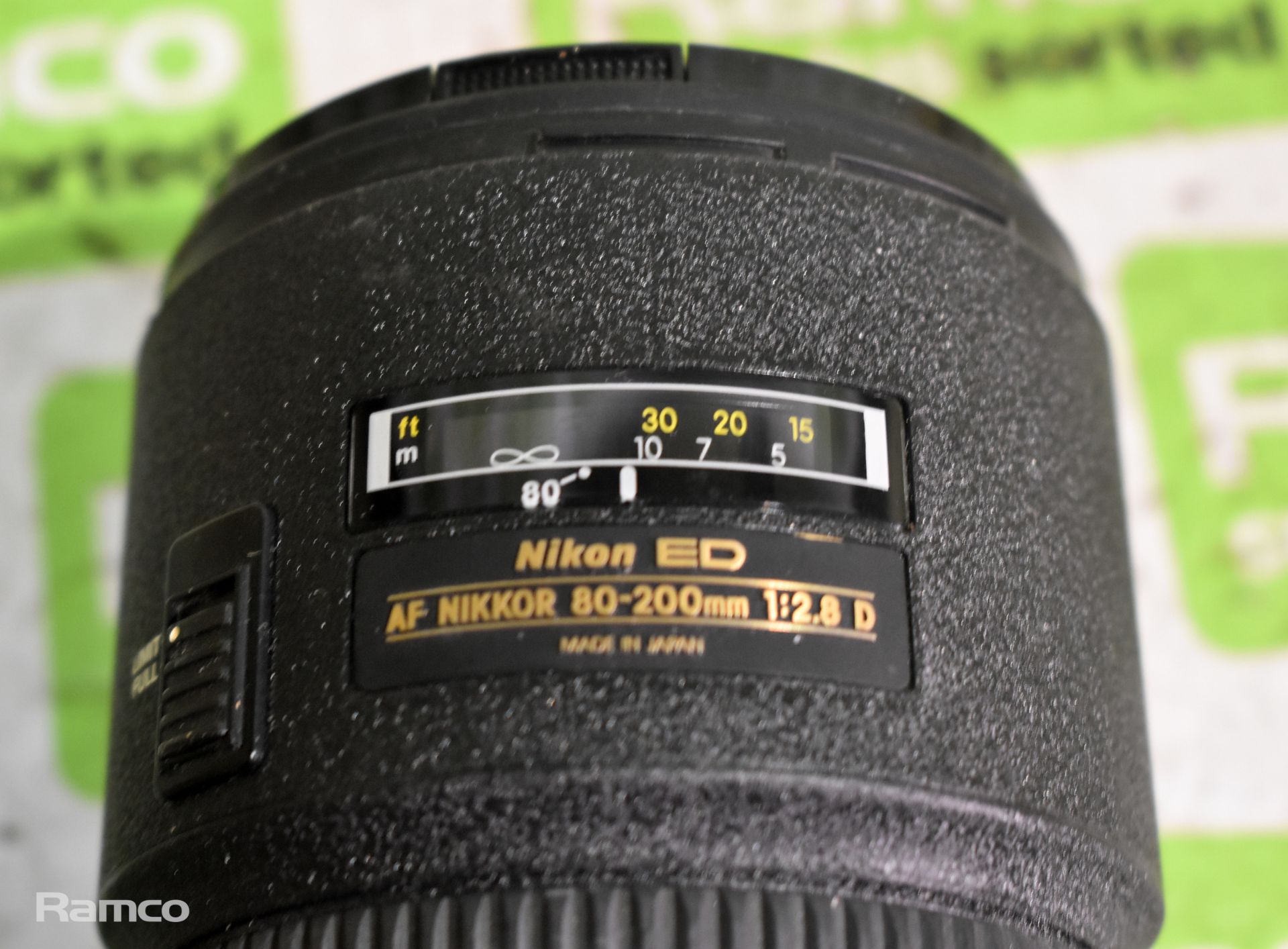 Nikon ED AF Nikkor 80-200mm 1:2.8 D camera zoom lens - Image 2 of 8
