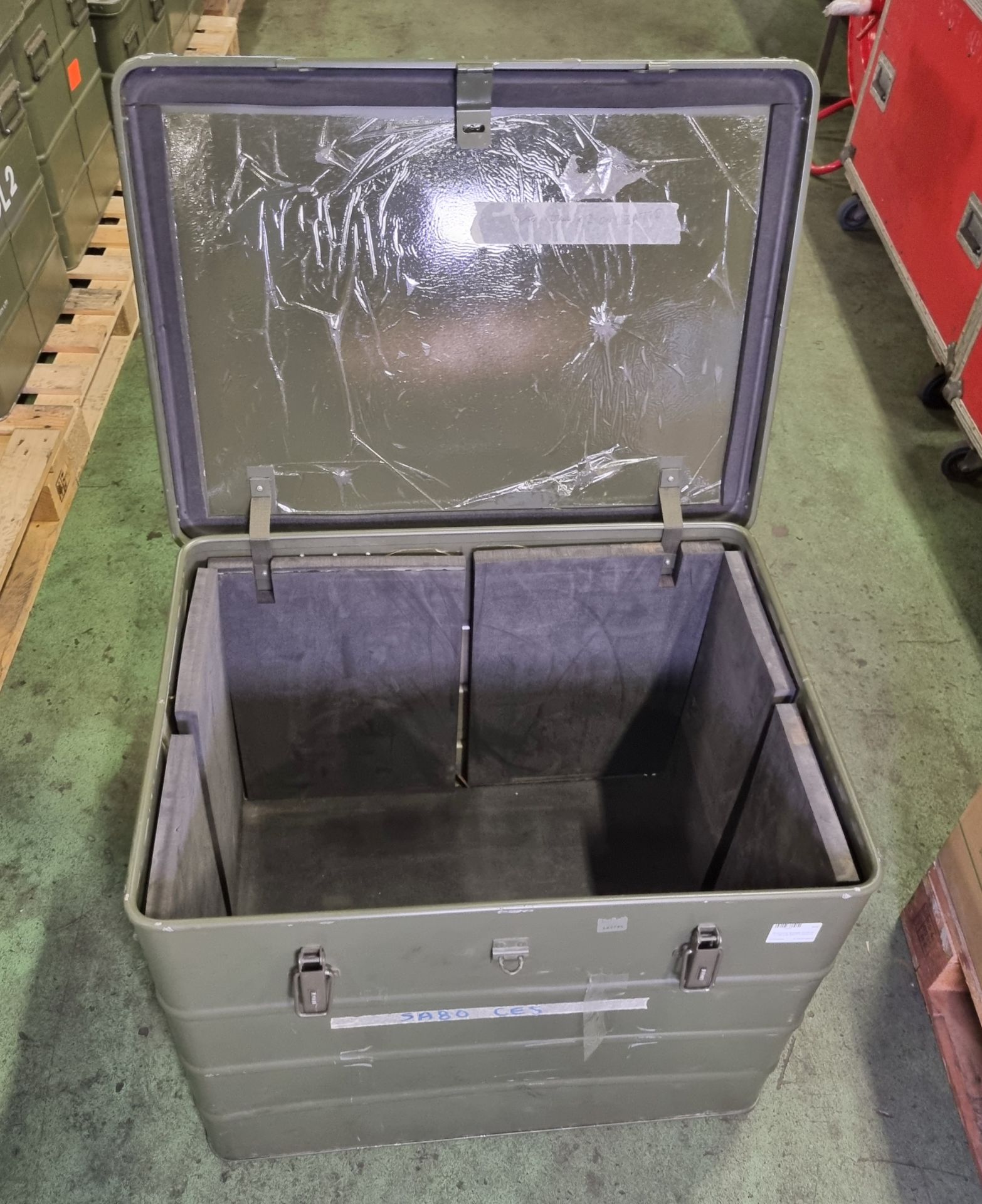 Aluminium storage container - L 790 x W 590 x H 620mm - Image 3 of 4