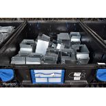 Legrand galvanised metal cable trays - approx 110kg (Plastic tote not included)