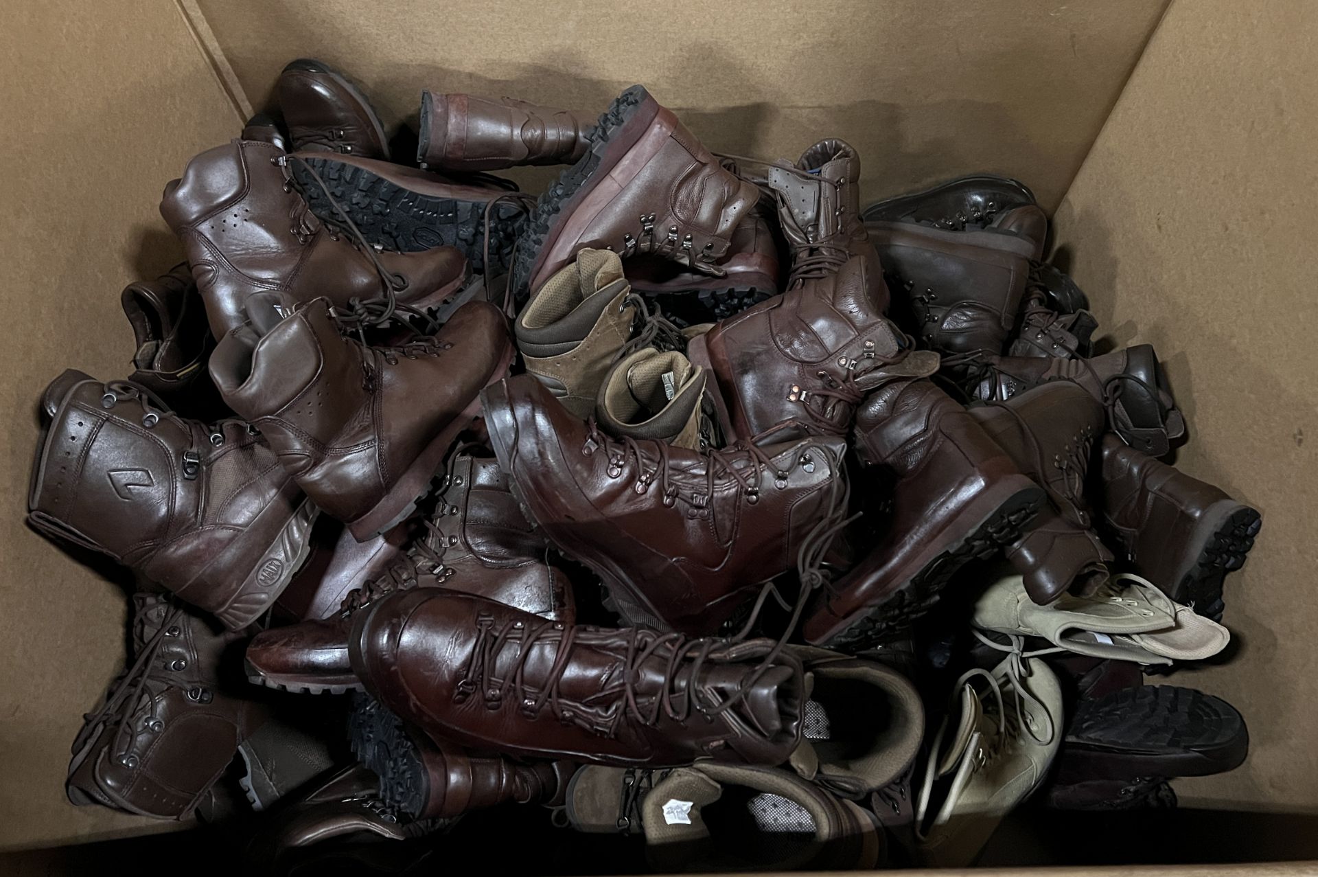 Various boots - Magnum, Haix, YDS - mixed and sizes - approx. 50 pairs