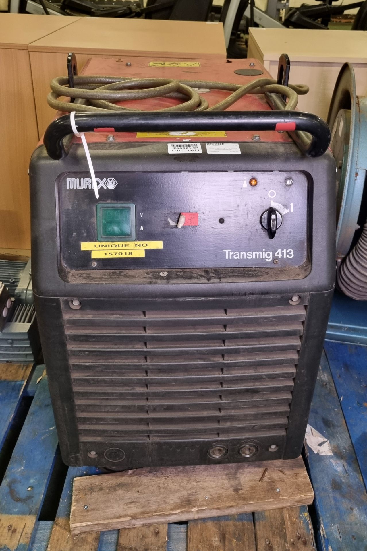 Murex Transmig 413 mobile 400A mig welder