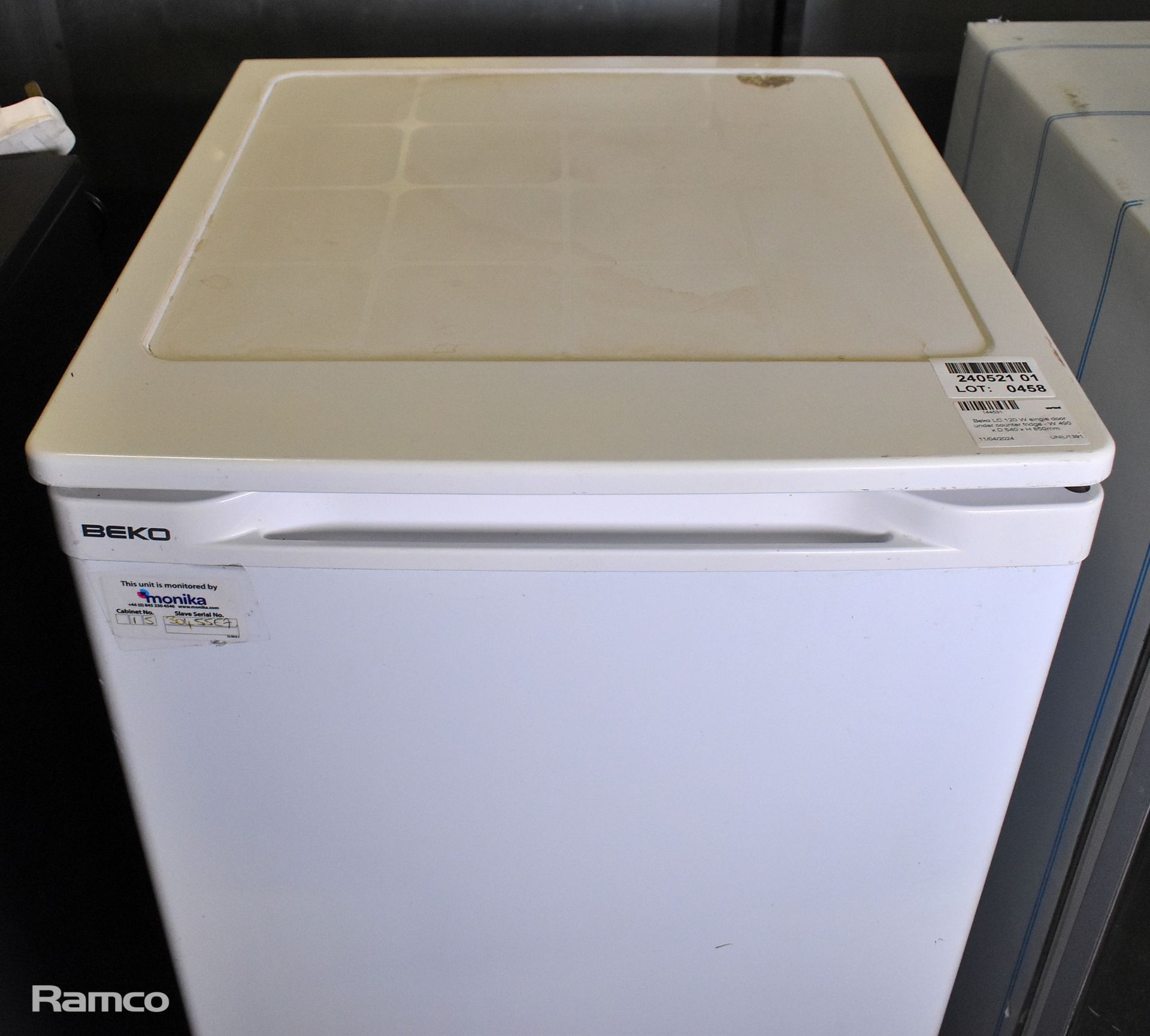 Beko LC 120 W single door under counter fridge - W 490 x D 540 x H 850mm - Image 4 of 4
