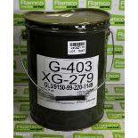 Fuchs Lubricants G-403 - XG-279 grease - reinspect date 01/2024 - NOT FOR EXPORT