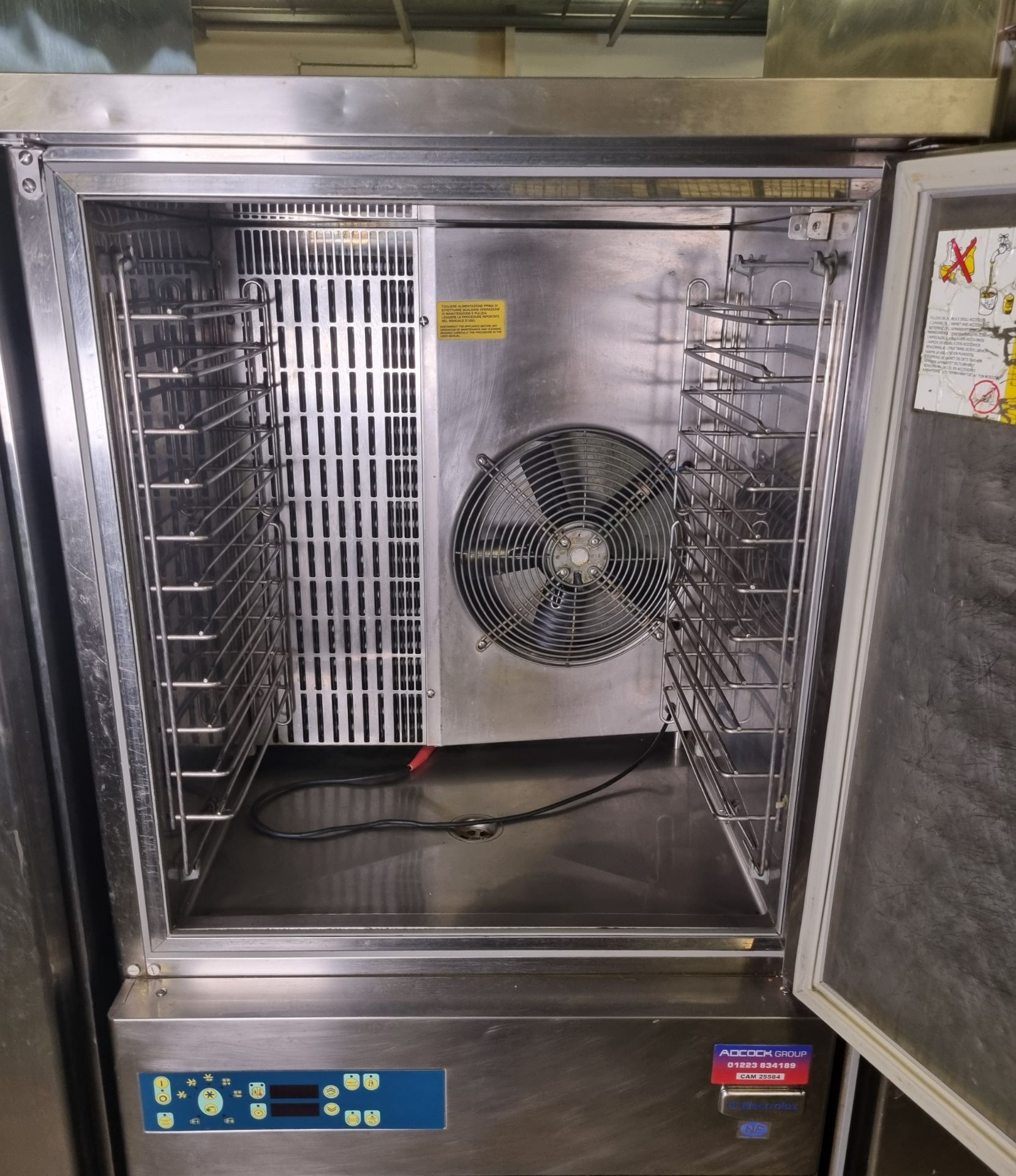 Electrolux RBC101 stainless steel single door blast chiller - W 760 x D 760 x H 1650mm - Image 4 of 5