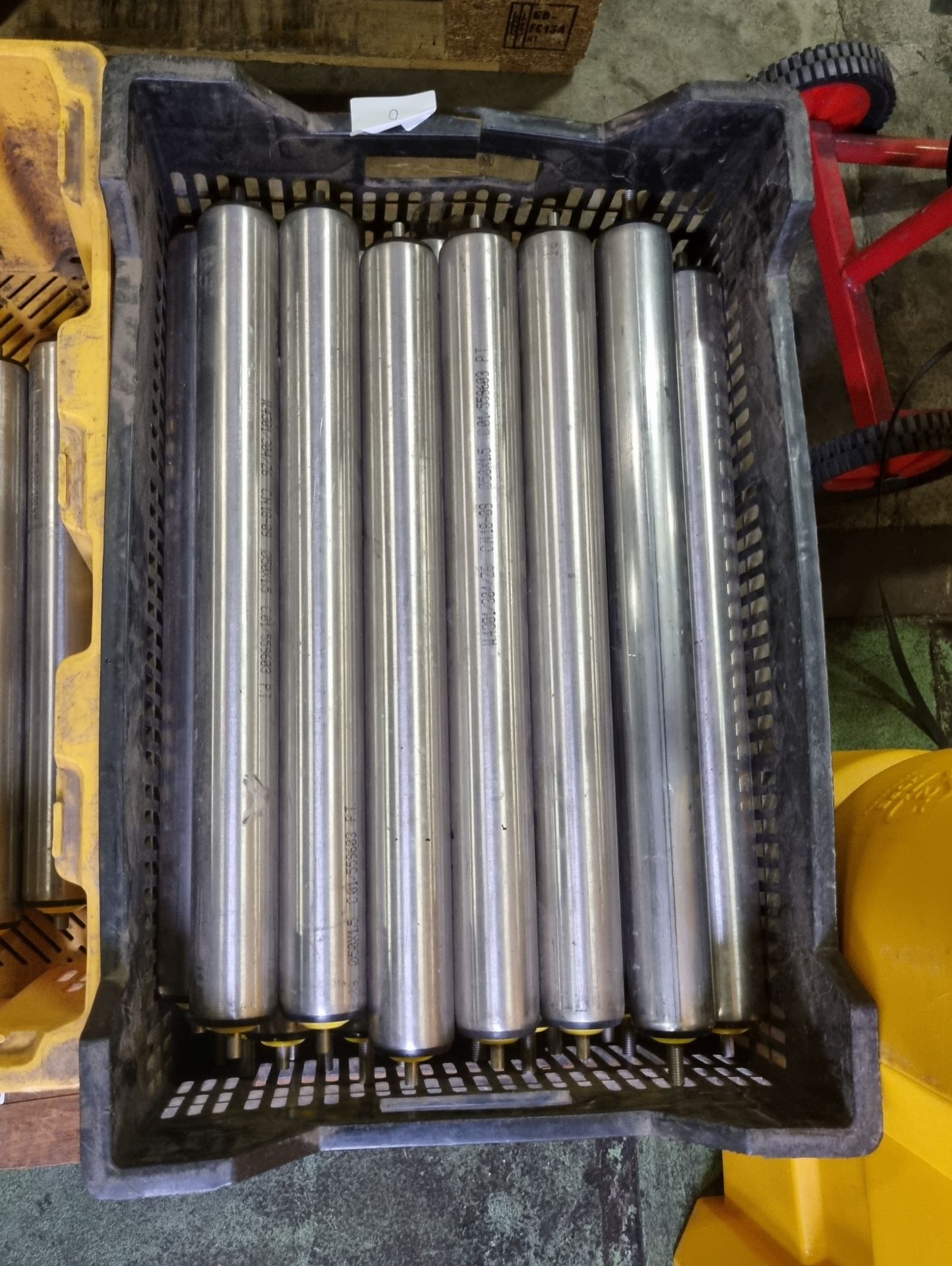 Stainless steel roller conveyors - L 550 x W 50mm - Bild 5 aus 5