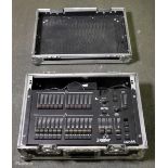 Zero88 Juggler 12/24 lighting control desk in flight case